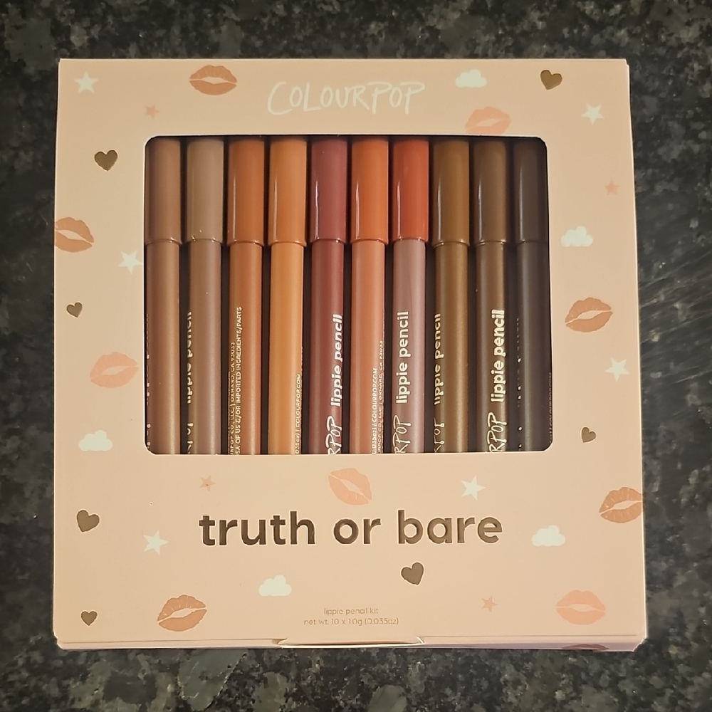 ColourPop Truth or Bare Lip Liner Set - Multicolor